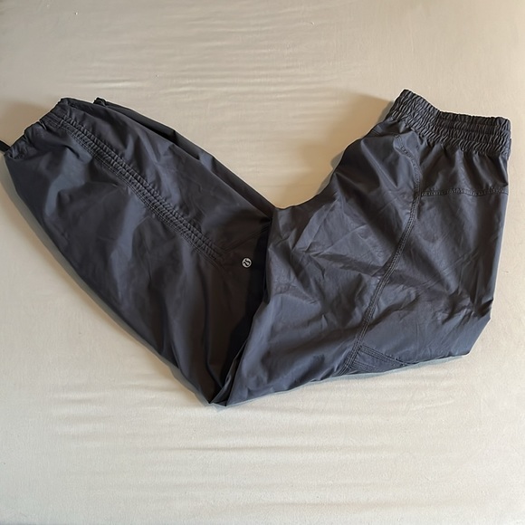 lululemon athletica Pants - LULULEMON Gray Ruched Cargo Jogger Pants
